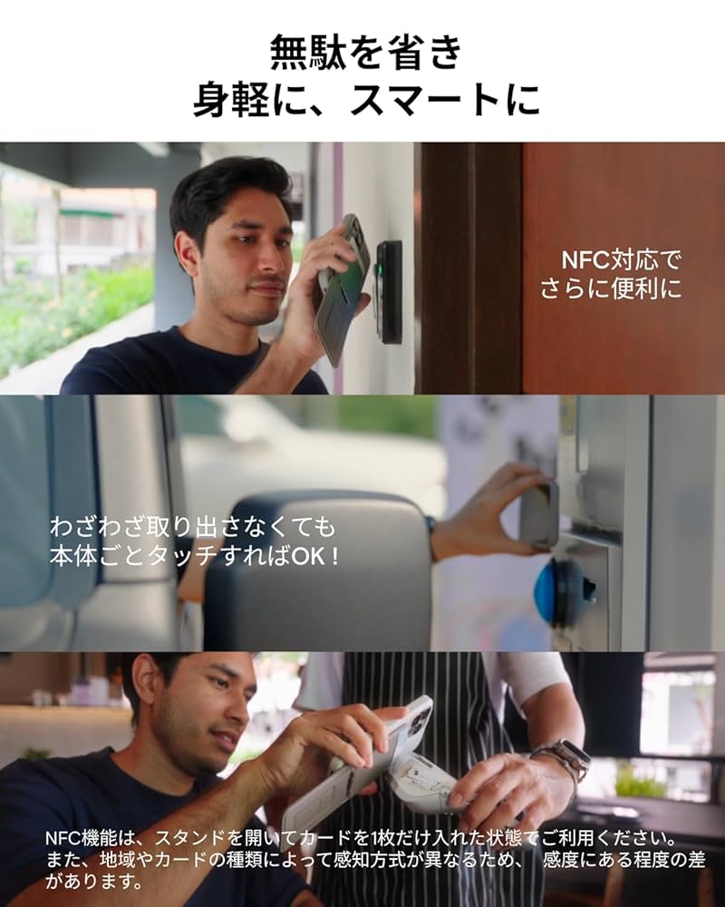 Amazon.co.jp: [MOFT] 公式直営店 8-in-1カードケース NFCカード